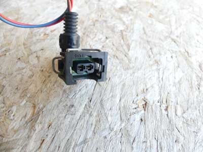 Mercedes Black Connector 2 Pin 2 Wire 20354505283